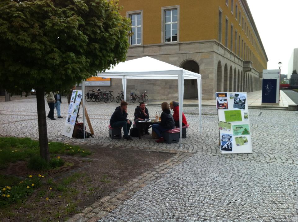 Unser Infostand (: