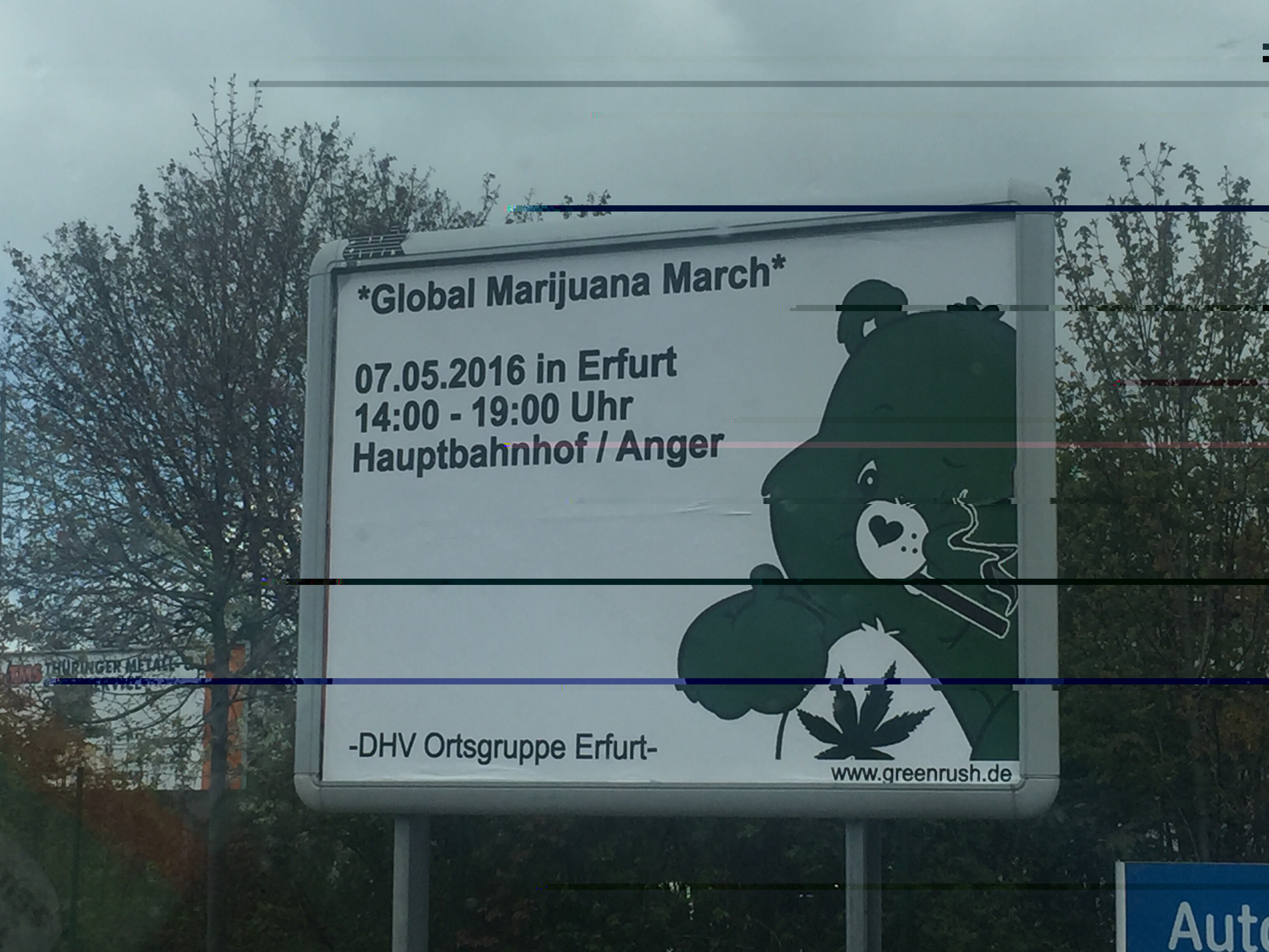 Global Marijuana March 2016 in Erfurt